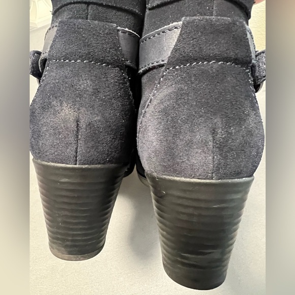 Clarks suede navy size 9 boots - Picture 4 of 5
